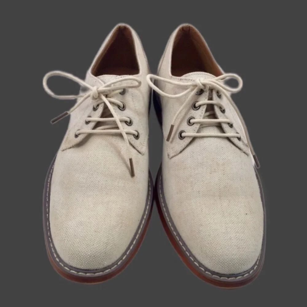J75 By Jump Mens Chambray Oxfords Size 9.5